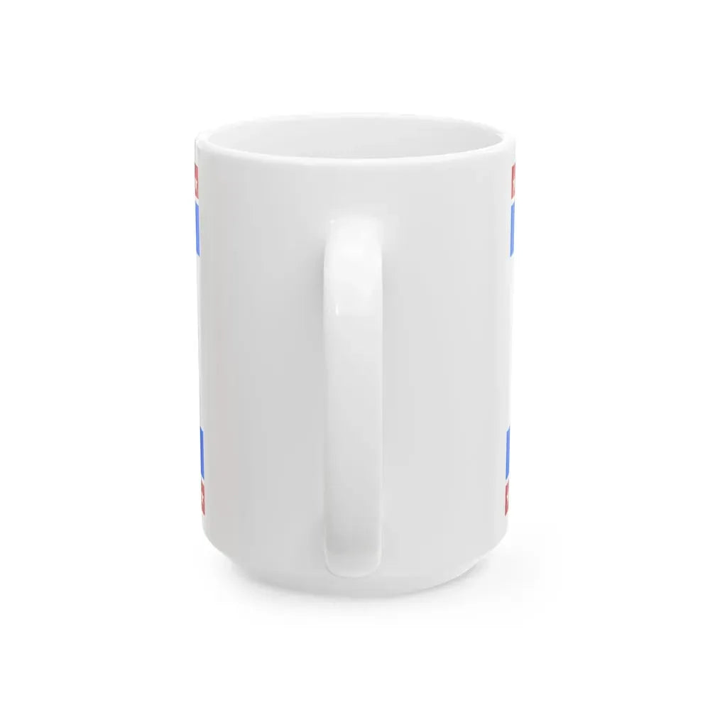 Flag of Evanston Wyoming (United States) White Coffee Mug - Go Mug Yourself
