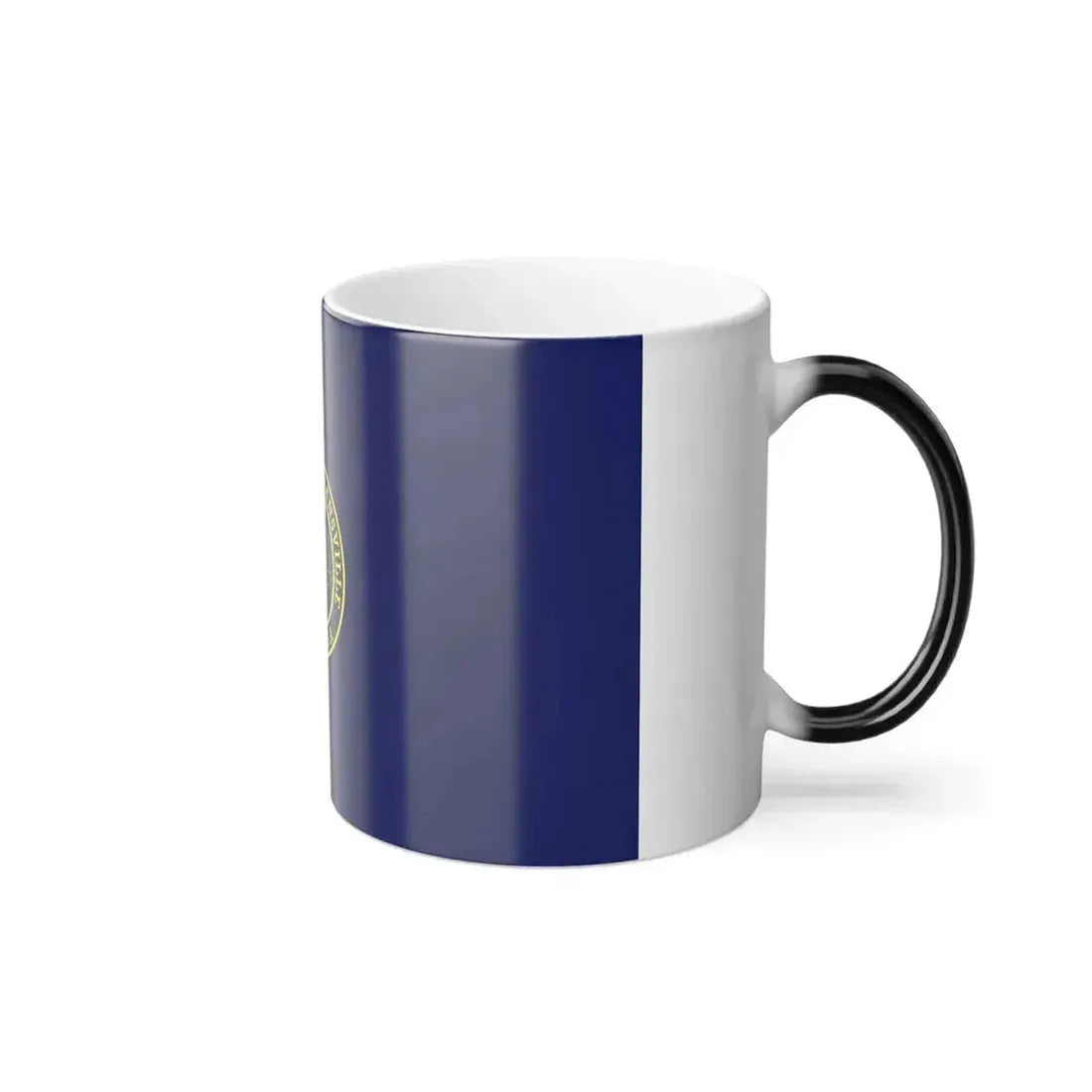 Flag of Evansville, Indiana - Color Changing Coffee Mug - Go Mug Yourself