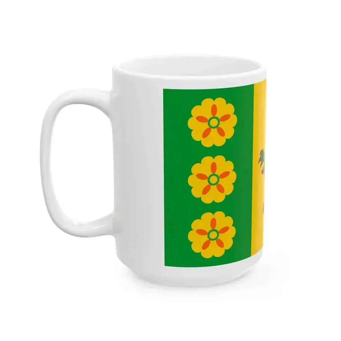 Flag of Evenley UK - White Coffee Mug - Go Mug Yourself