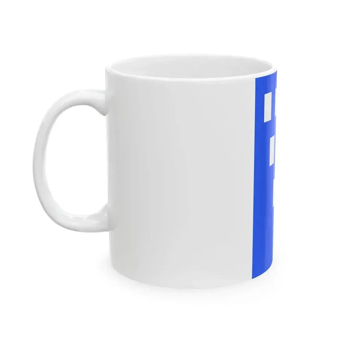 Flag of Evran (France) White Coffee Mug - Go Mug Yourself