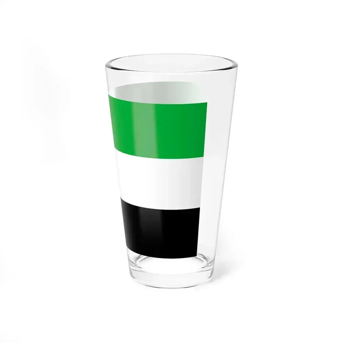 Flag of Extremadura Spain - Pint Glass 16oz - Go Mug Yourself