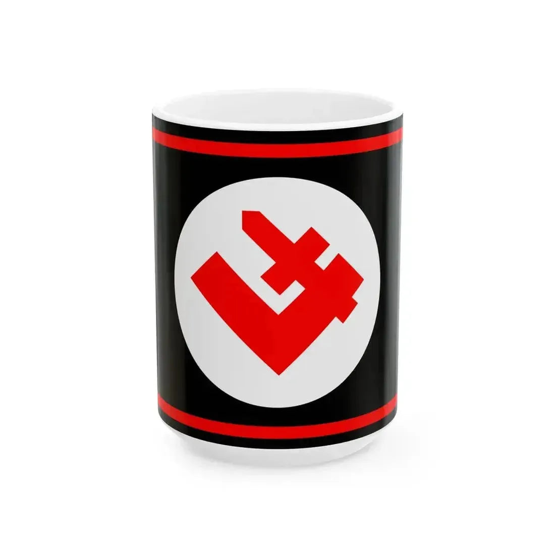 Flag of Falanga (Poland) White Coffee Mug 15oz - Go Mug Yourself