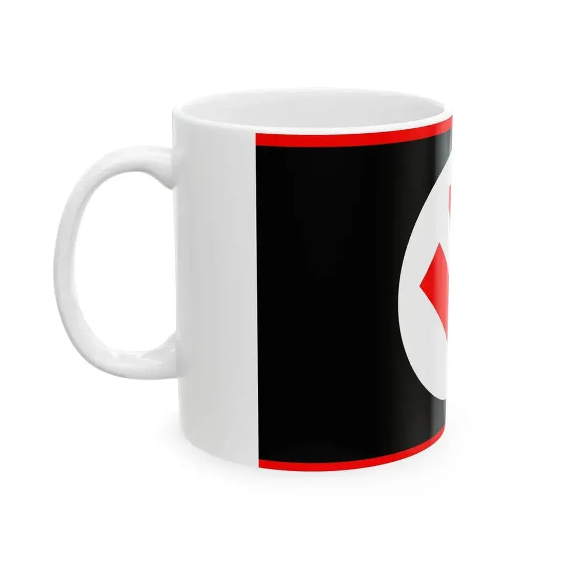 Flag of Falanga (Poland) White Coffee Mug - Go Mug Yourself