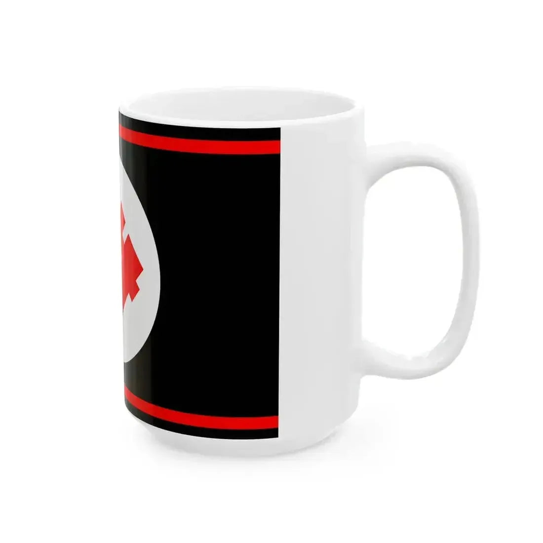 Flag of Falanga (Poland) White Coffee Mug - Go Mug Yourself
