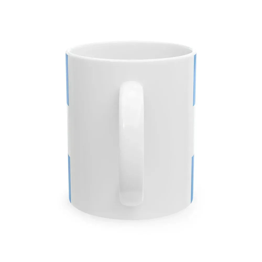 Flag of Fascist Party of Argentina (Argentina) White Coffee Mug - Go Mug Yourself