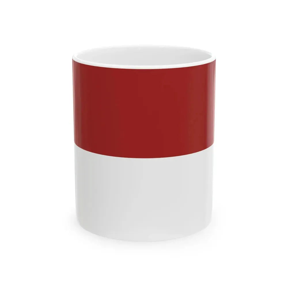 Flag of Federal Army (Argentina) White Coffee Mug 11oz - Go Mug Yourself