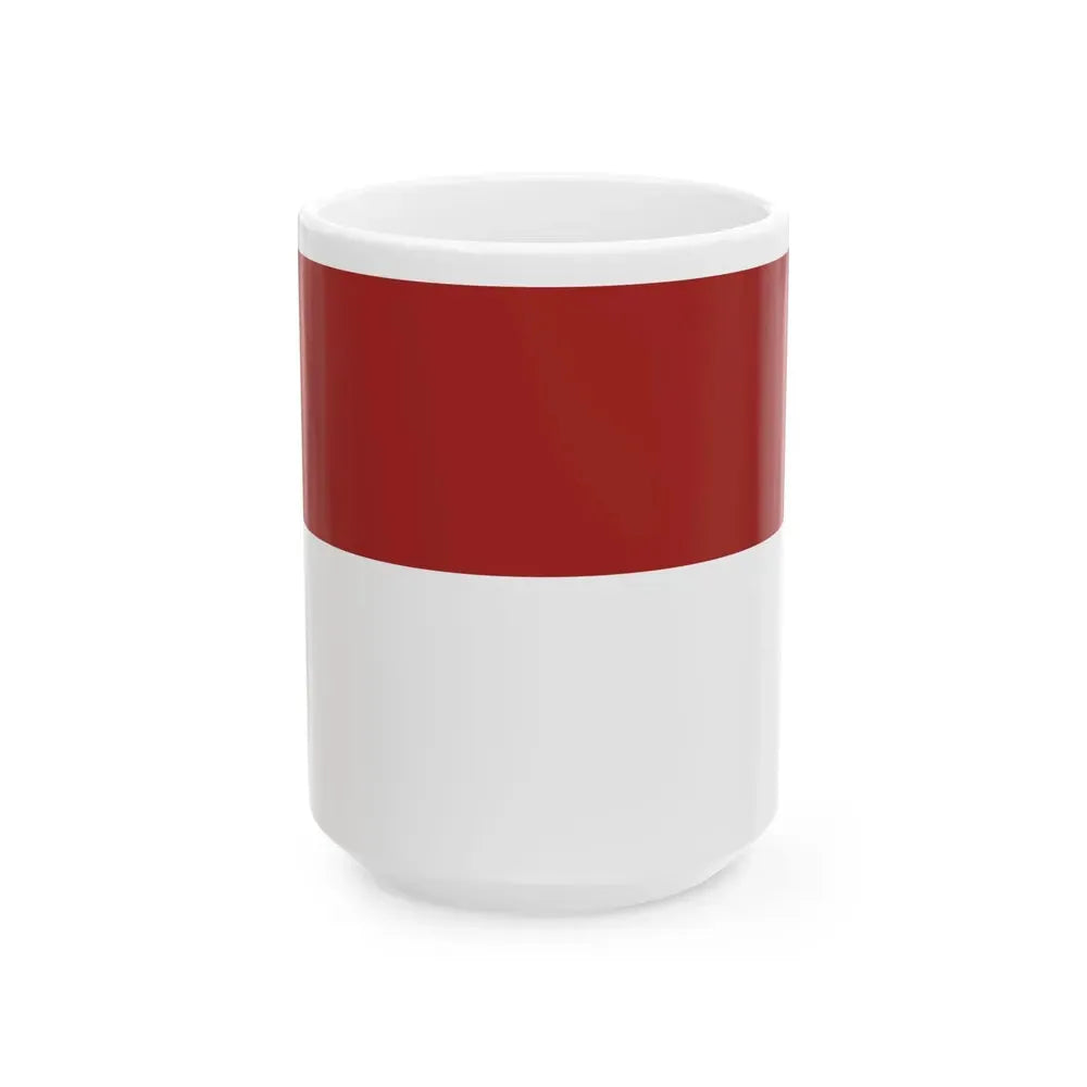 Flag of Federal Army (Argentina) White Coffee Mug 15oz - Go Mug Yourself