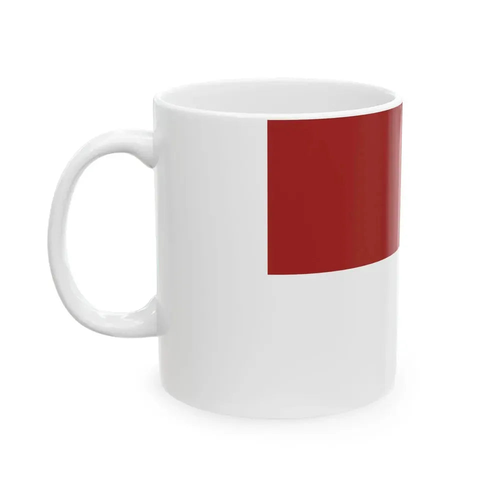 Flag of Federal Army (Argentina) White Coffee Mug - Go Mug Yourself