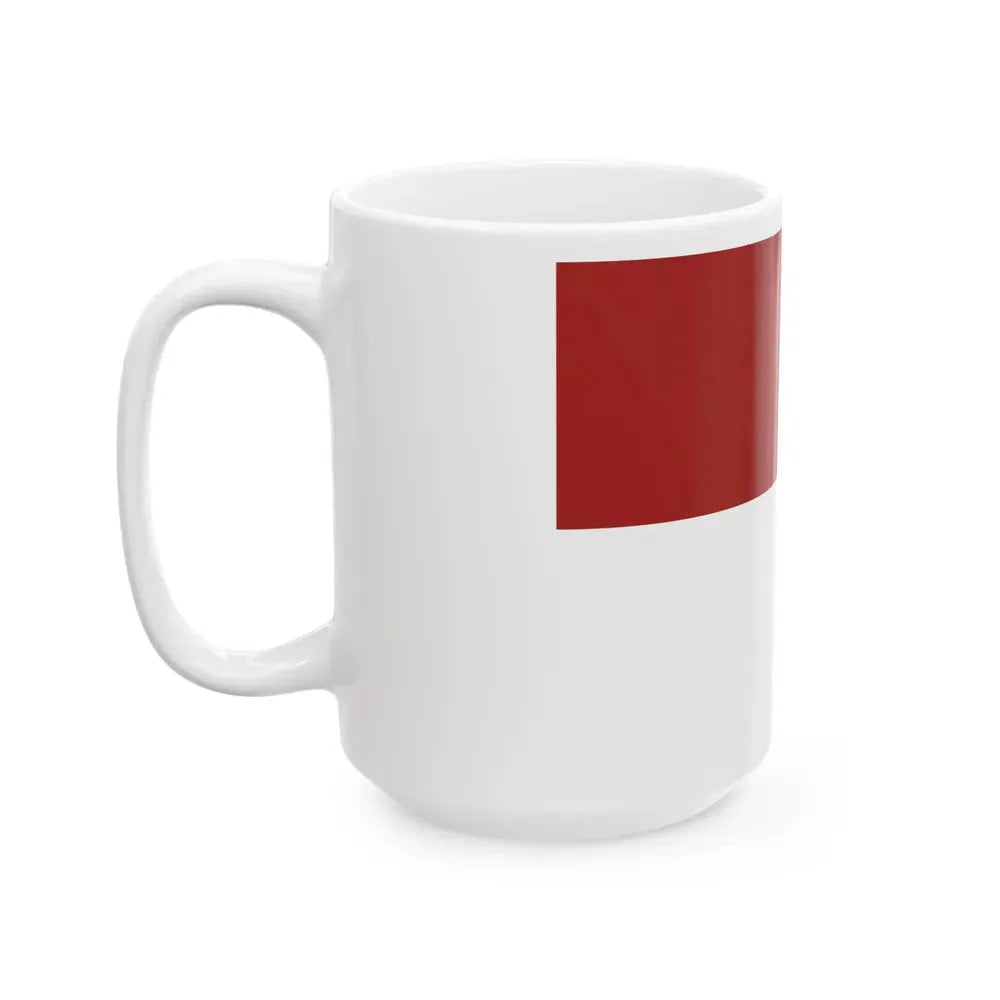 Flag of Federal Army (Argentina) White Coffee Mug - Go Mug Yourself