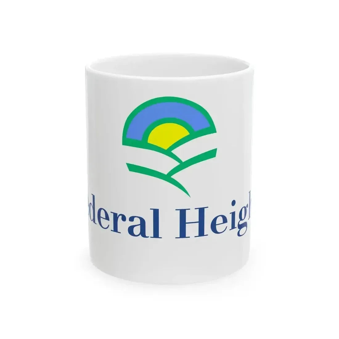 Flag of Federal Heights Colorado (United States) White Coffee Mug 11oz - Go Mug Yourself