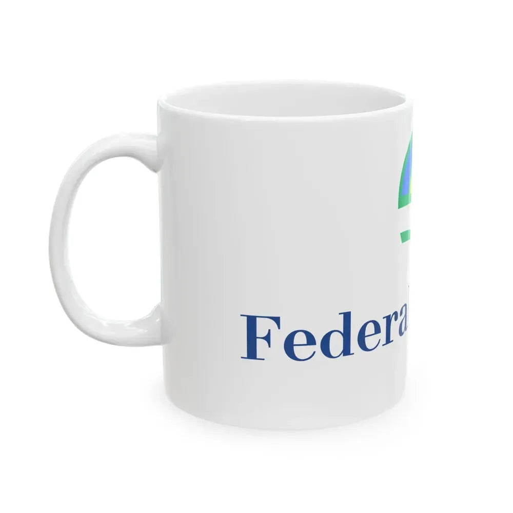 Flag of Federal Heights Colorado (United States) White Coffee Mug - Go Mug Yourself