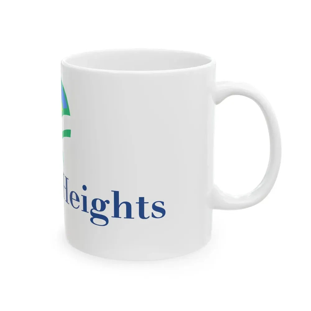 Flag of Federal Heights Colorado (United States) White Coffee Mug - Go Mug Yourself