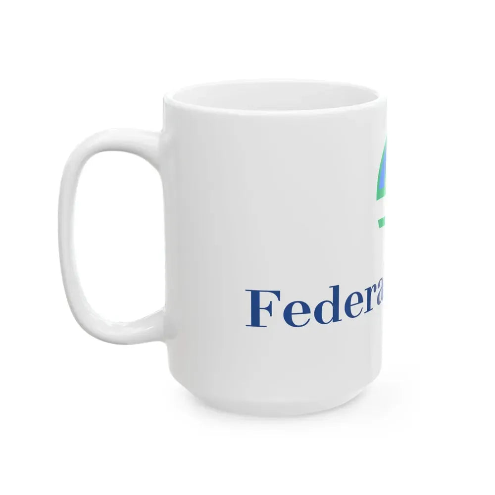 Flag of Federal Heights Colorado (United States) White Coffee Mug - Go Mug Yourself