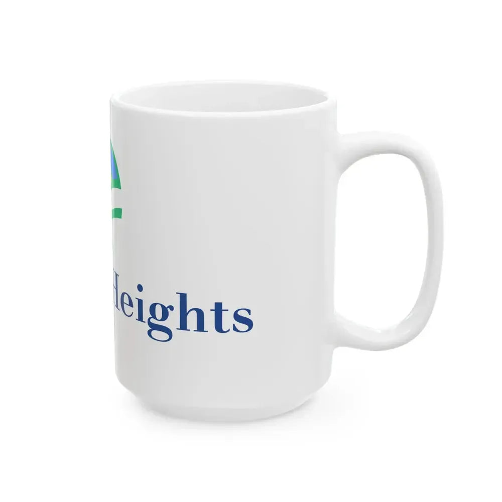 Flag of Federal Heights Colorado (United States) White Coffee Mug - Go Mug Yourself