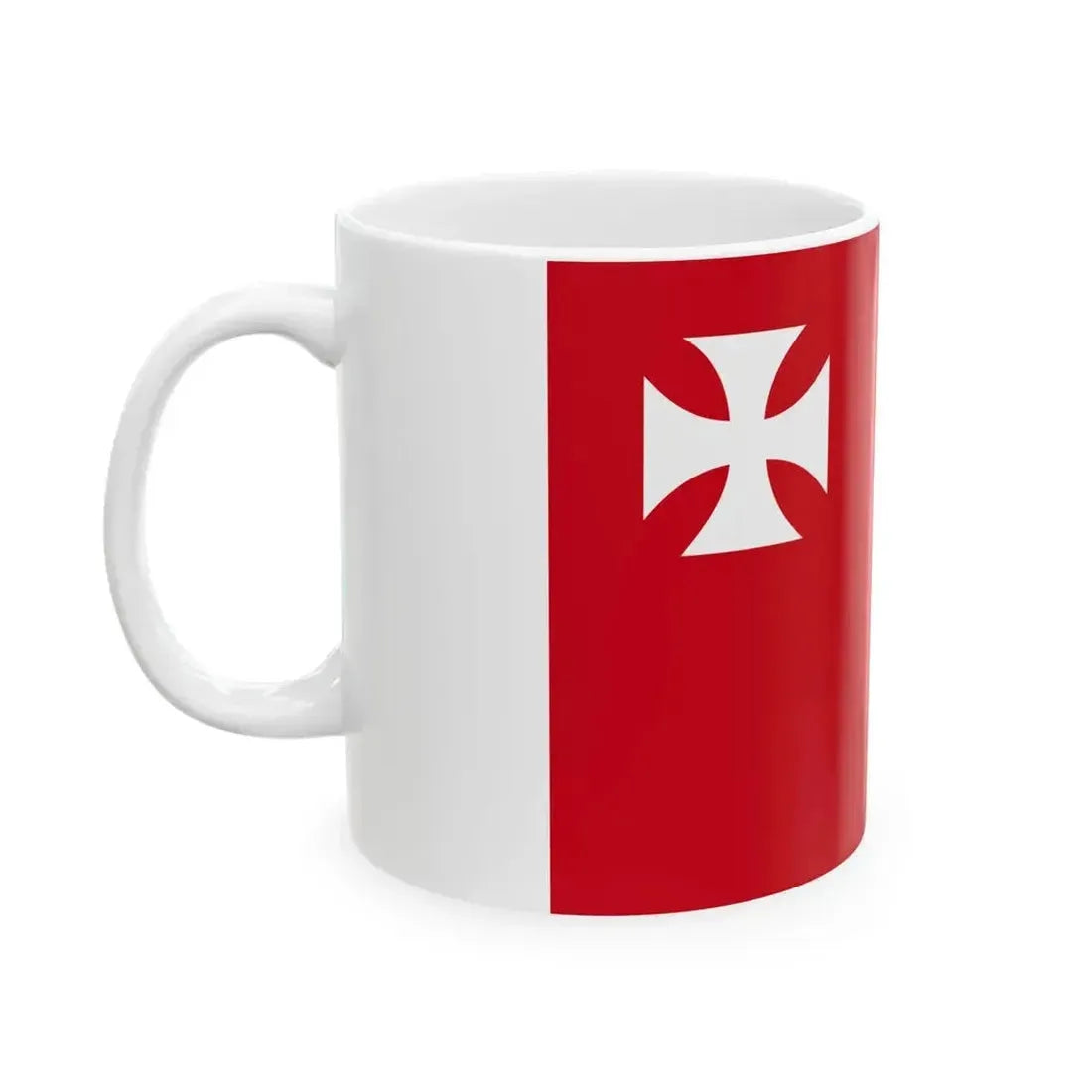 Flag of Fermo (Italy) White Coffee Mug - Go Mug Yourself