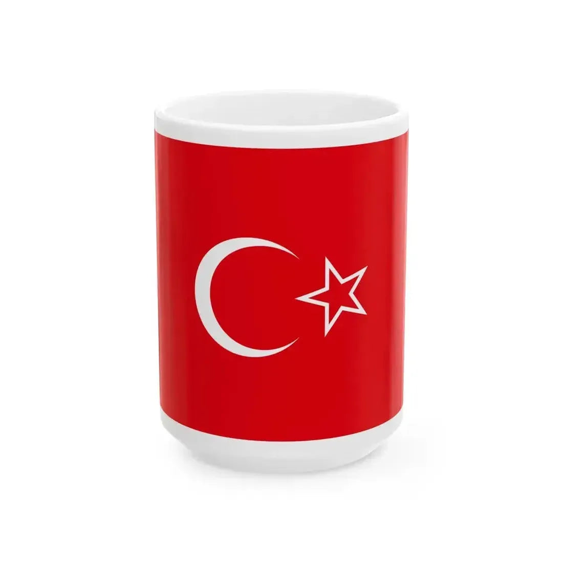 Flag of Fezzan-Ghadames (Libya) White Coffee Mug 15oz - Go Mug Yourself