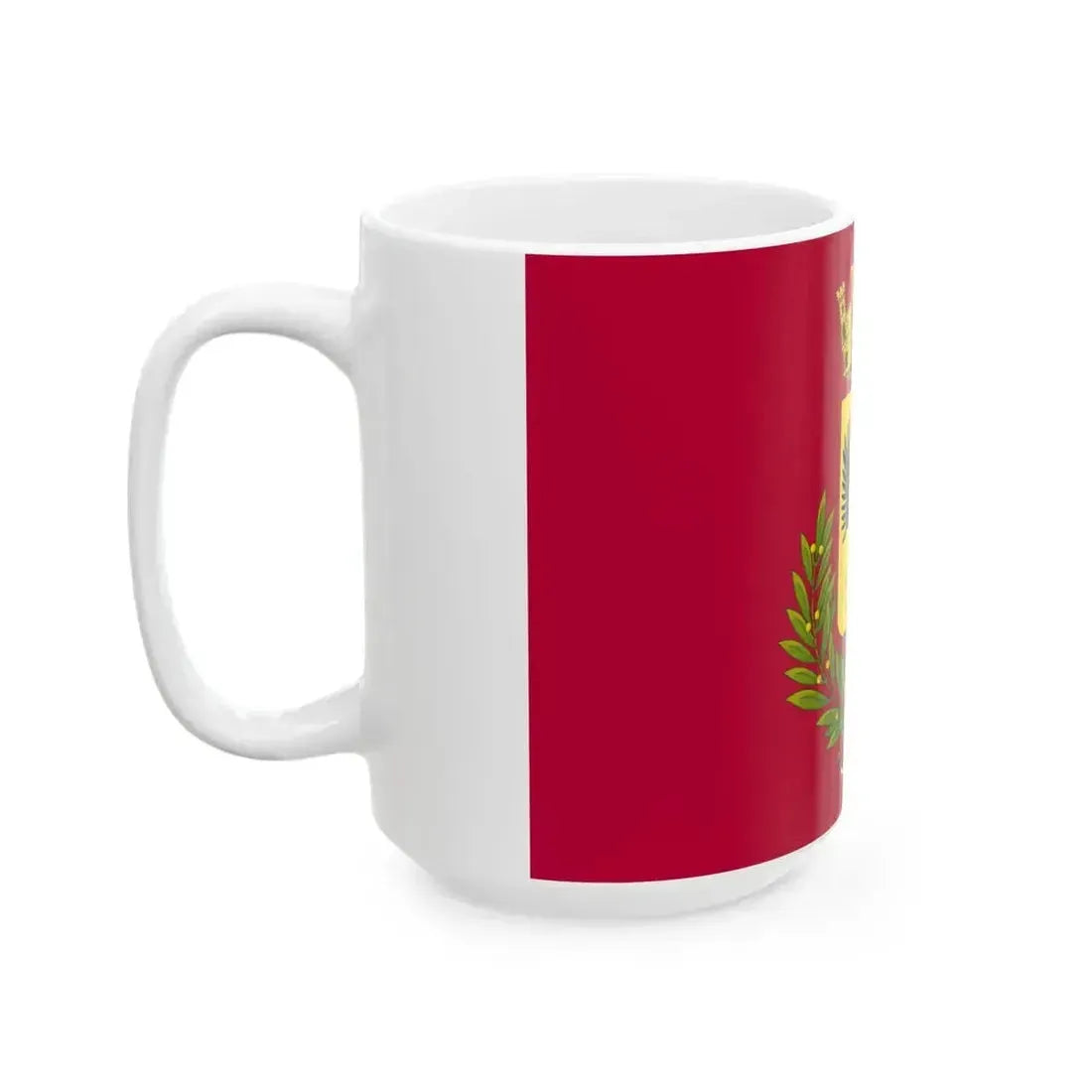 Flag of Fidenza (Italy) White Coffee Mug - Go Mug Yourself