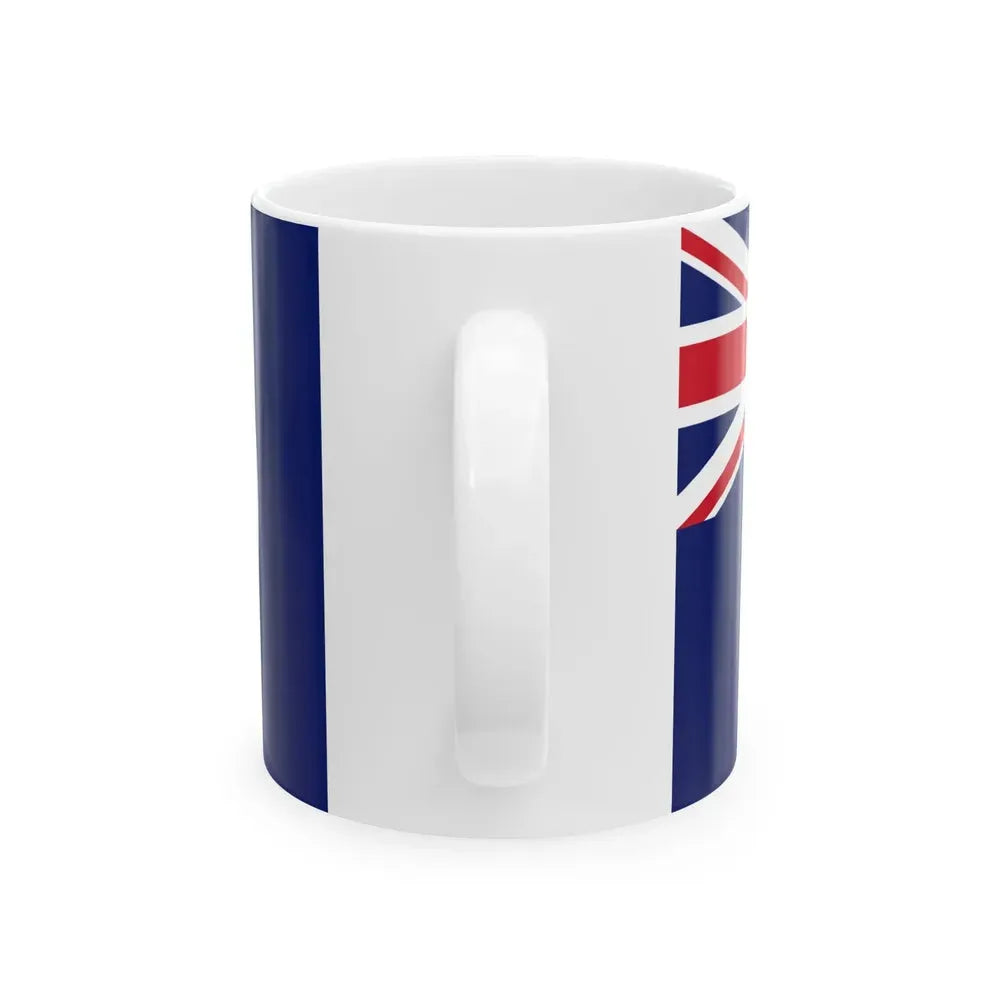 Flag of Fiji 1877-1883 (Fiji) White Coffee Mug - Go Mug Yourself