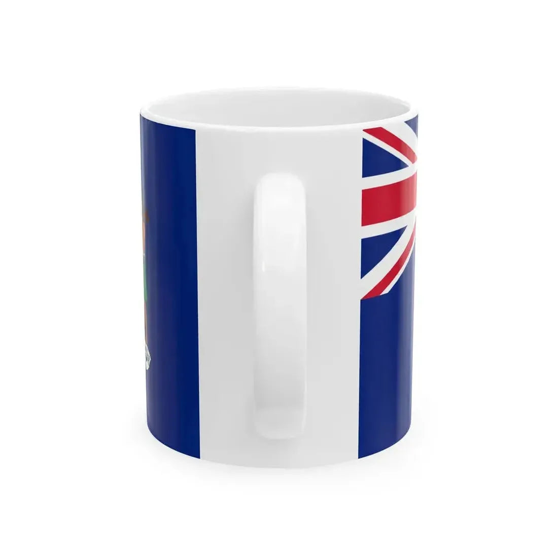 Flag of Fiji 1924-1970 (Fiji) White Coffee Mug - Go Mug Yourself