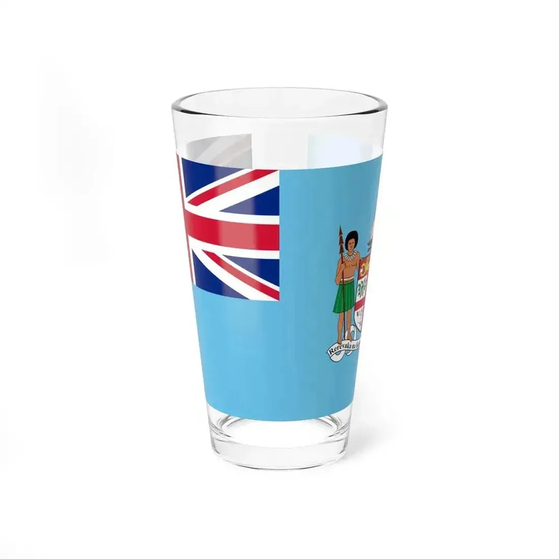 Flag of Fiji 2005 proposal (Fiji) Pint Glass 16oz 16oz - Go Mug Yourself