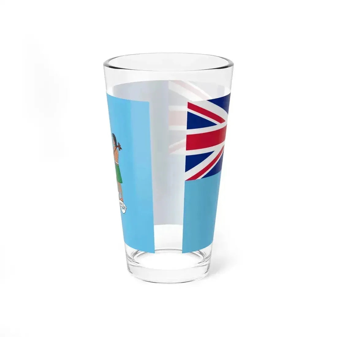Flag of Fiji 2005 proposal (Fiji) Pint Glass 16oz - Go Mug Yourself