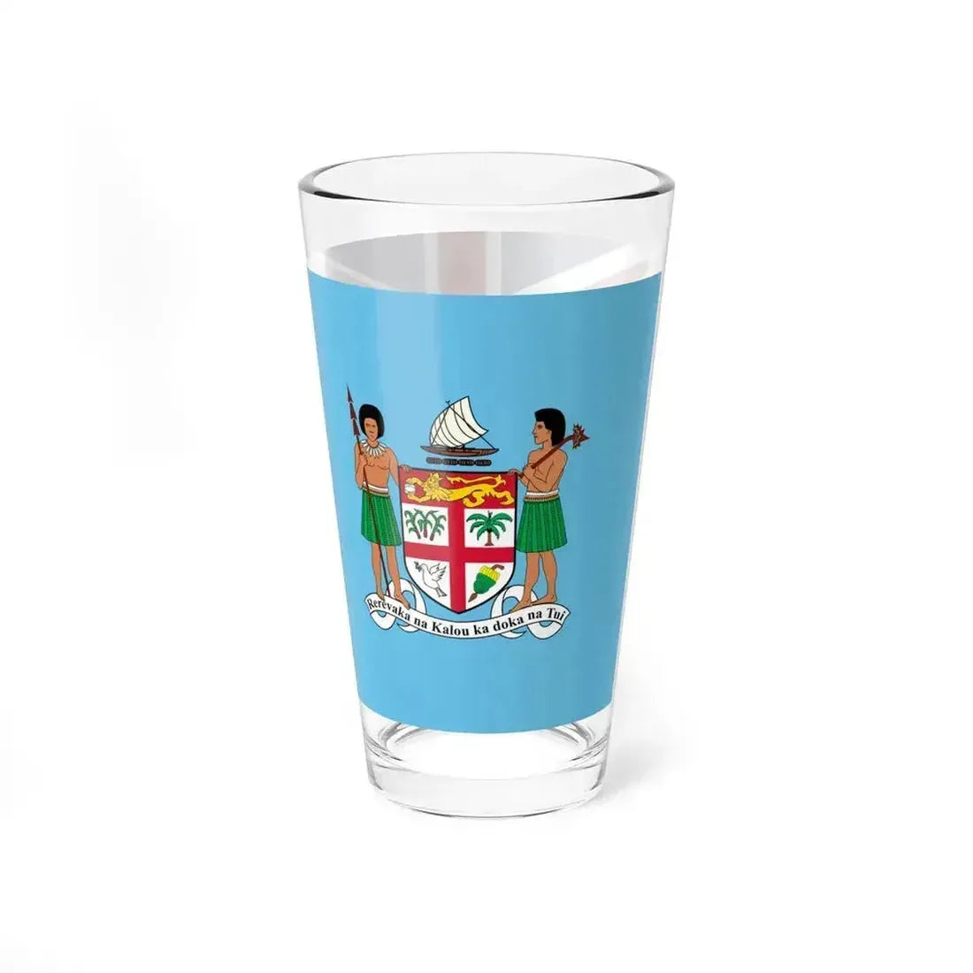 Flag of Fiji 2005 proposal (Fiji) Pint Glass 16oz - Go Mug Yourself