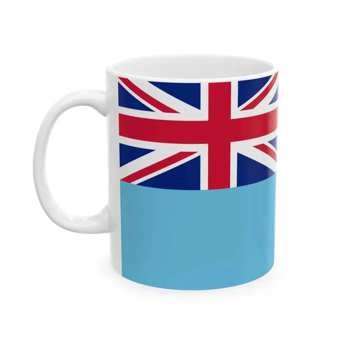 Flag of Fiji 2005 proposal (Fiji) White Coffee Mug - Go Mug Yourself