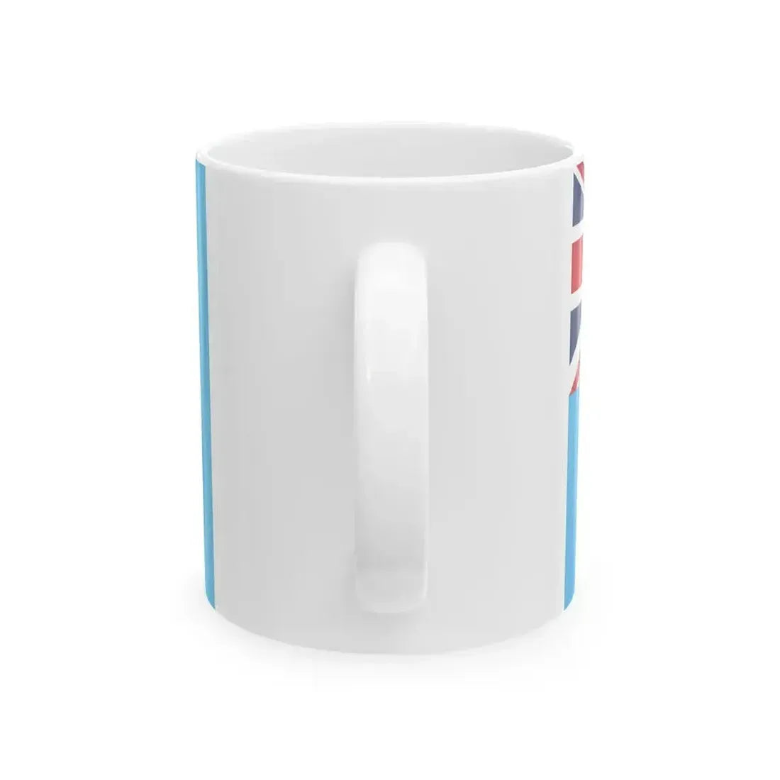 Flag of Fiji 3-2 (Fiji) White Coffee Mug - Go Mug Yourself