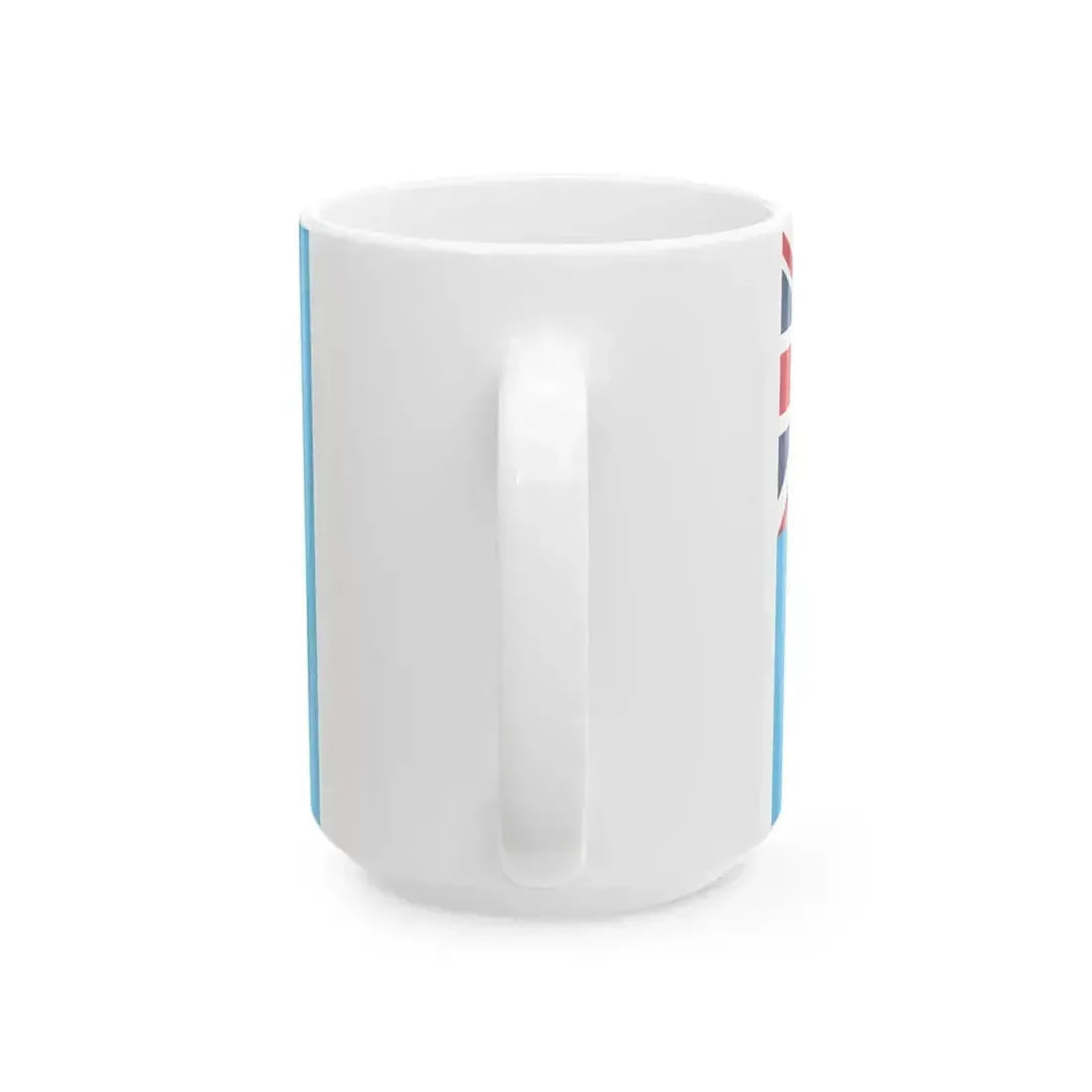 Flag of Fiji 3-2 (Fiji) White Coffee Mug - Go Mug Yourself