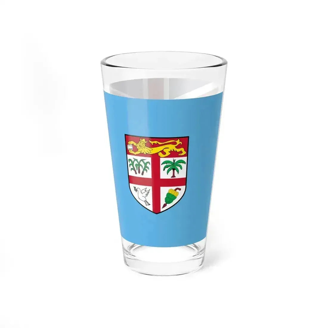 Flag of Fiji (Fiji) Pint Glass 16oz - Go Mug Yourself