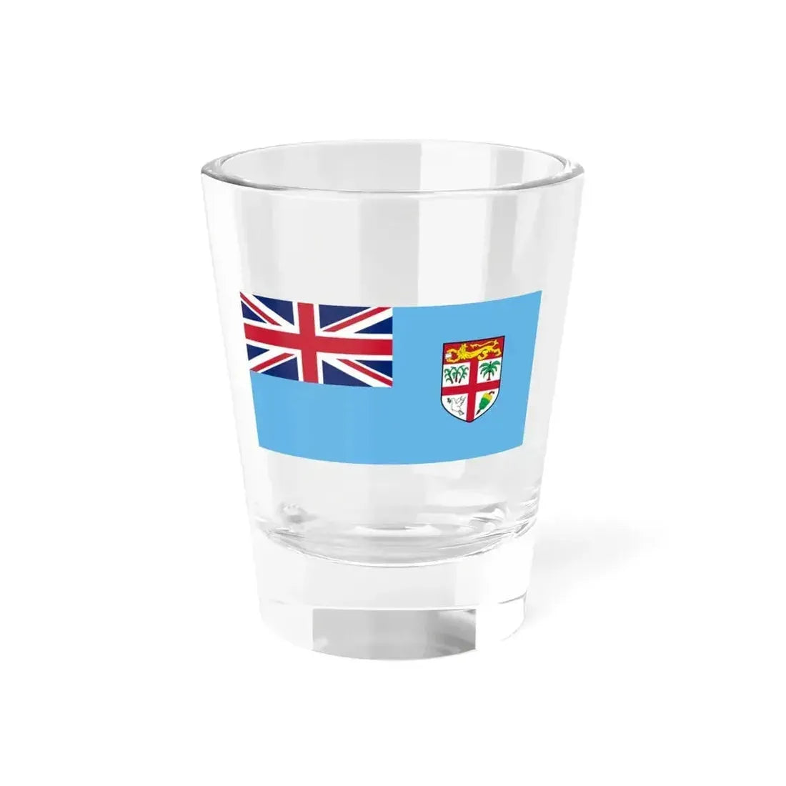 Flag of Fiji (Fiji) Shot Glass 1.5oz 1.5oz - Go Mug Yourself