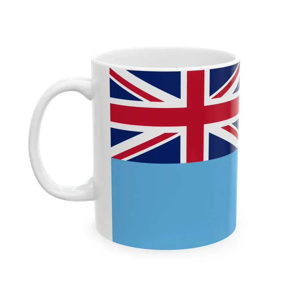 Flag of Fiji (Fiji) White Coffee Mug - Go Mug Yourself