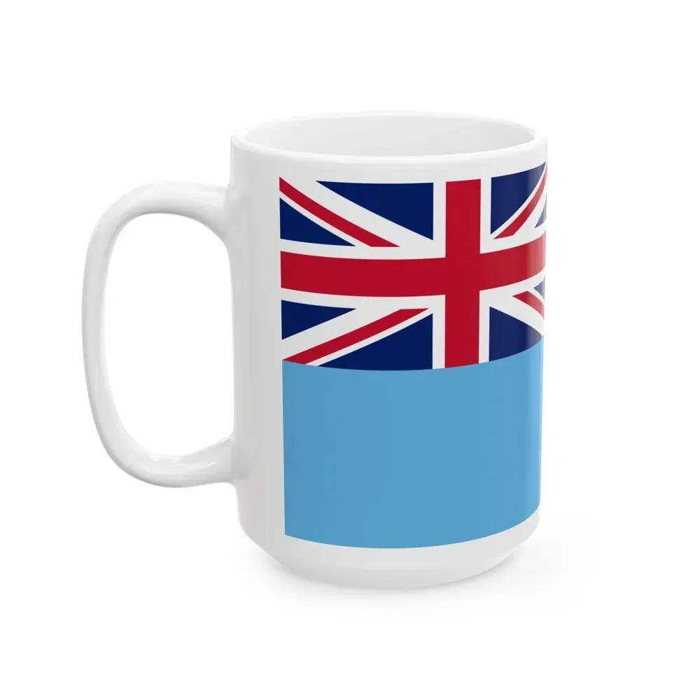 Flag of Fiji (Fiji) White Coffee Mug - Go Mug Yourself