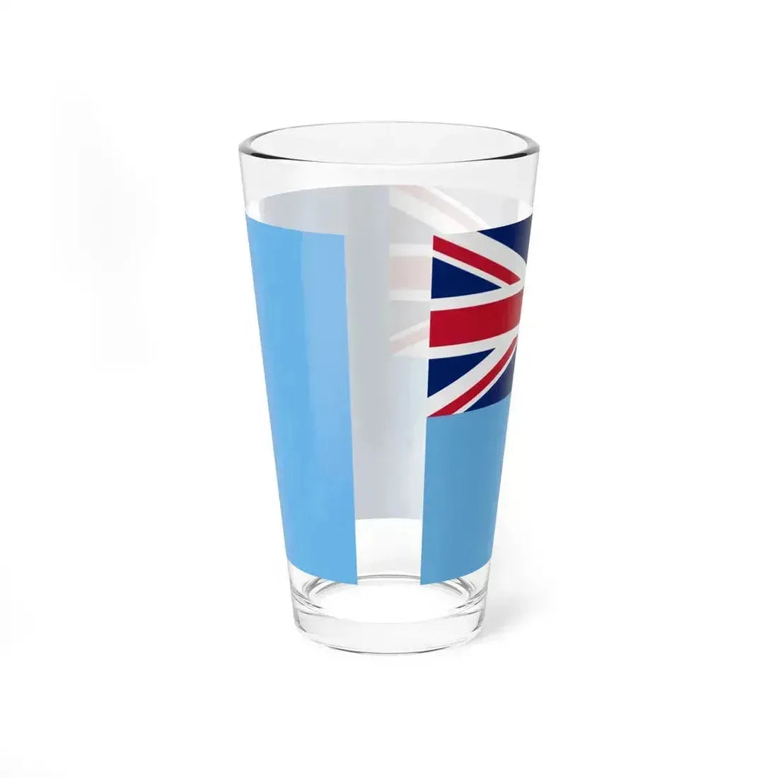 Flag of Fiji no coat of arms (Fiji) Pint Glass 16oz - Go Mug Yourself