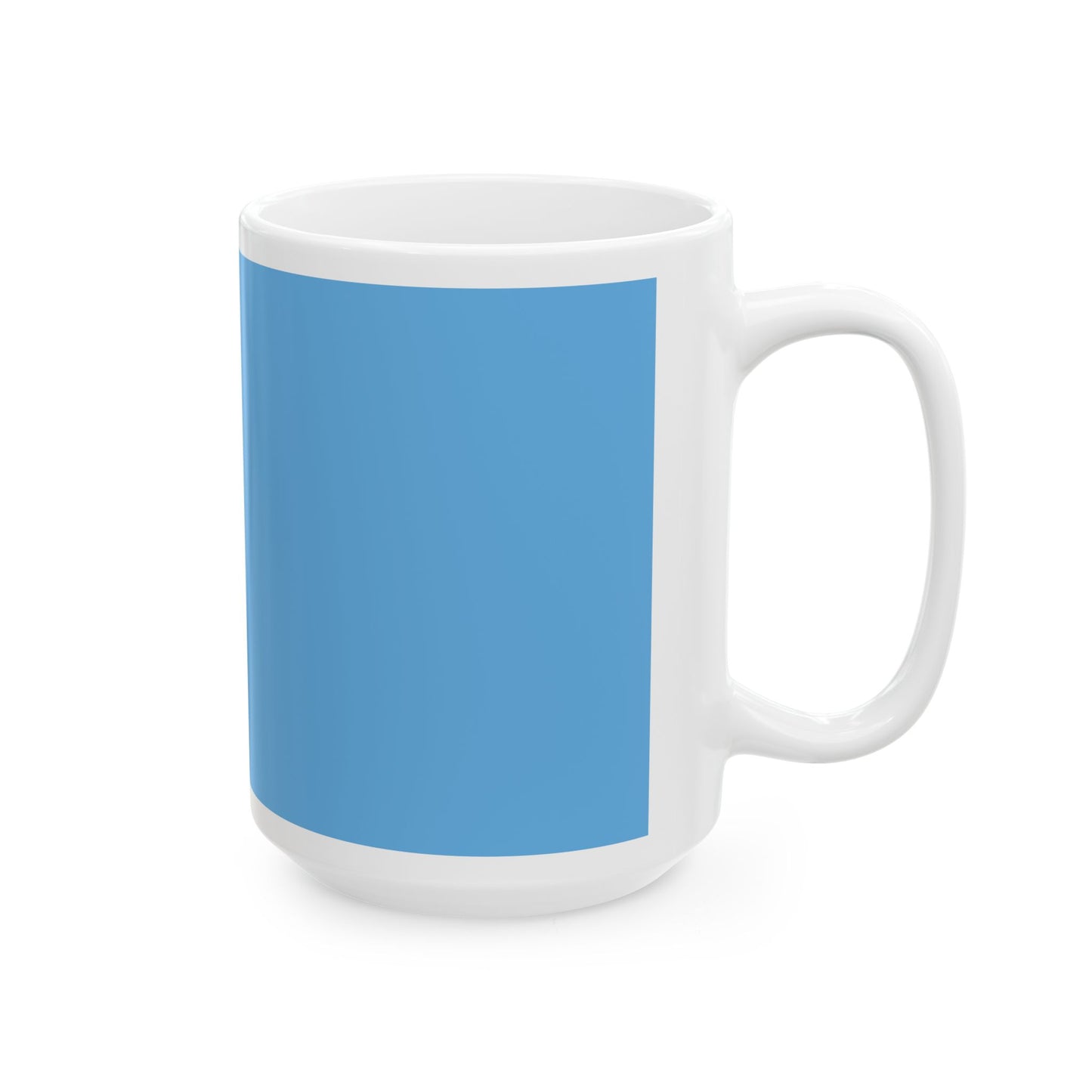 Flag of Fiji no coat of arms (Fiji) White Coffee Mug-Go Mug Yourself