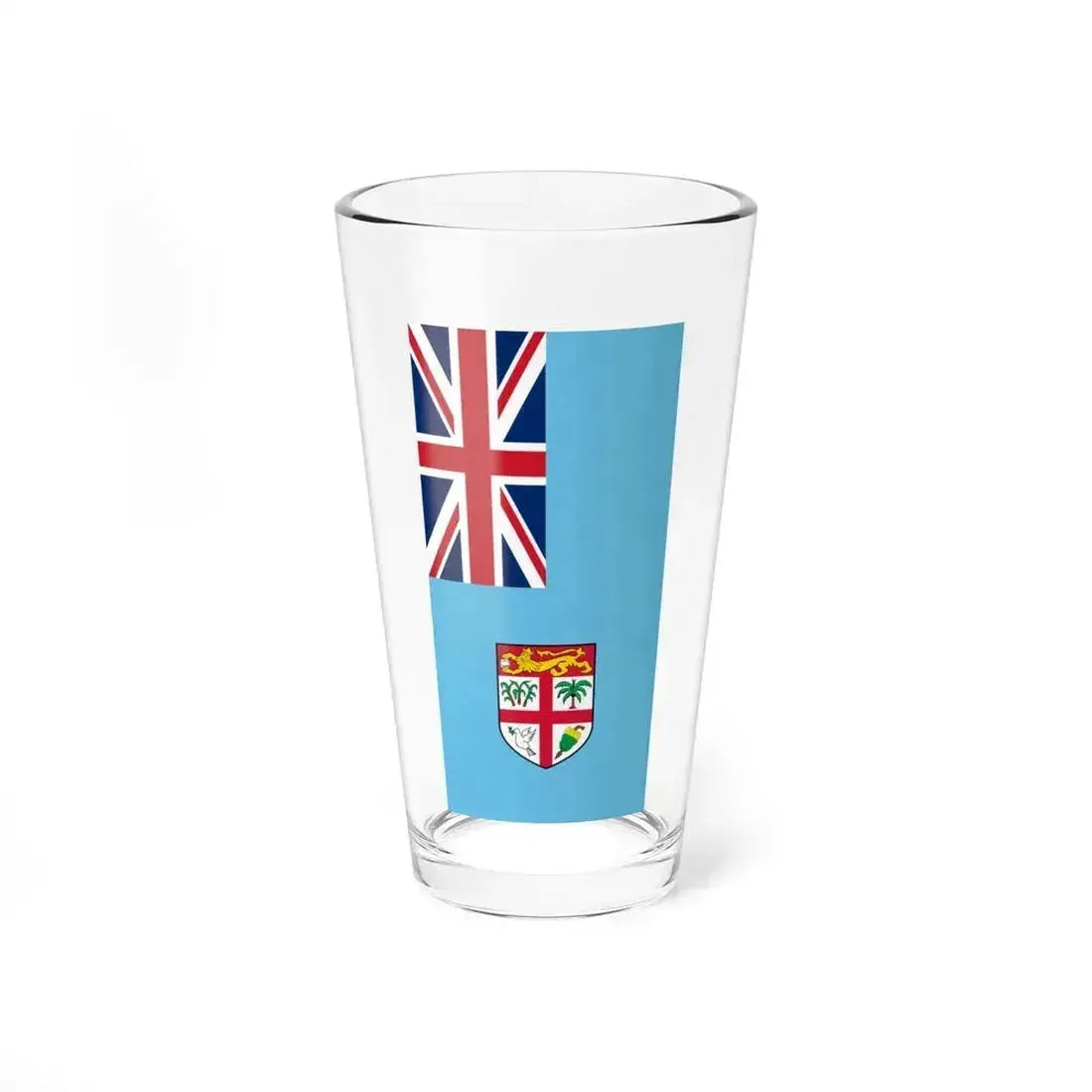 Flag of Fiji vertical (Fiji) Pint Glass 16oz 16oz - Go Mug Yourself