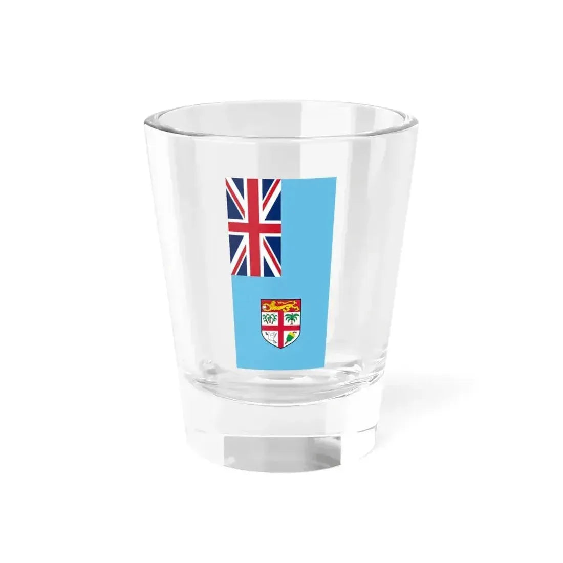 Flag of Fiji vertical (Fiji) Shot Glass 1.5oz 1.5oz - Go Mug Yourself