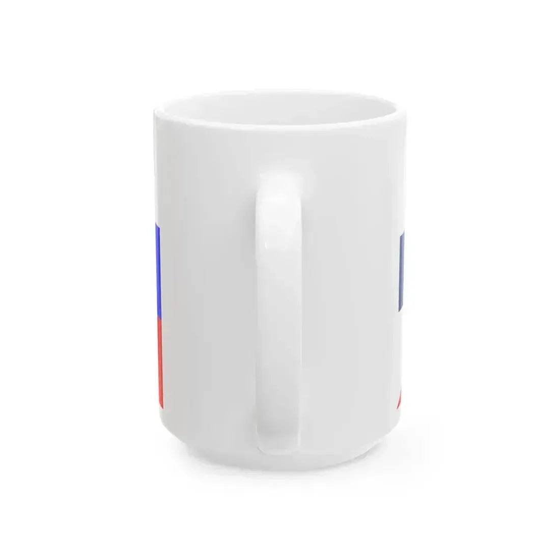 Flag of Finland and Russia (Finland) White Coffee Mug - Go Mug Yourself