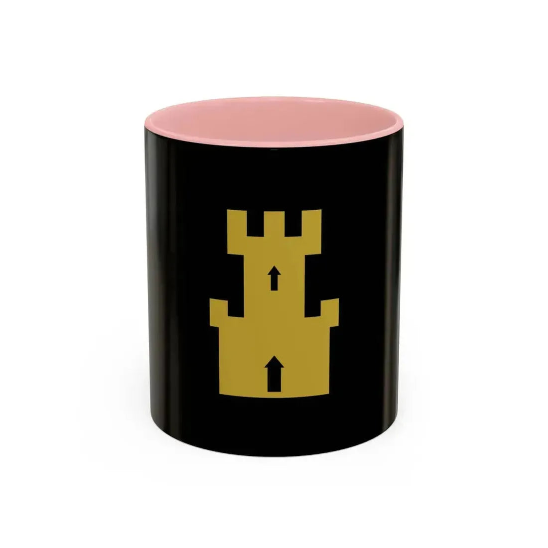 Flag of Finnmark Norway - Accent Coffee Mug 11oz Pink - Go Mug Yourself