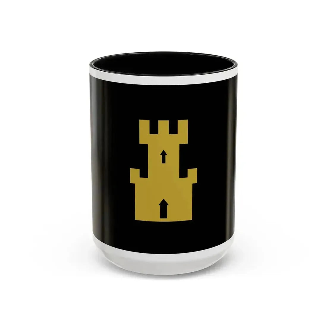 Flag of Finnmark Norway - Accent Coffee Mug 15oz Black - Go Mug Yourself