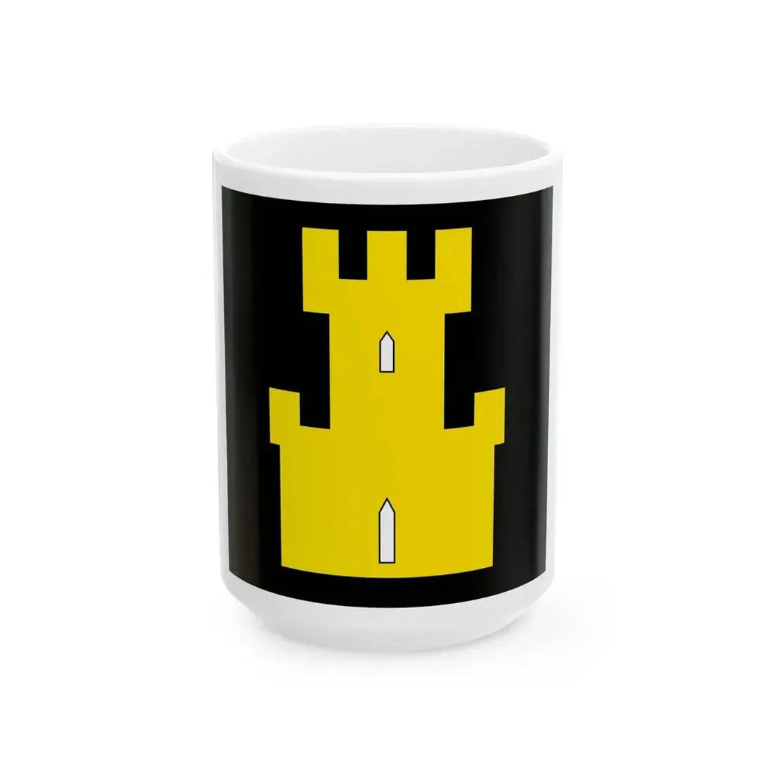 Flag of Finnmark (Norway) White Coffee Mug 15oz - Go Mug Yourself