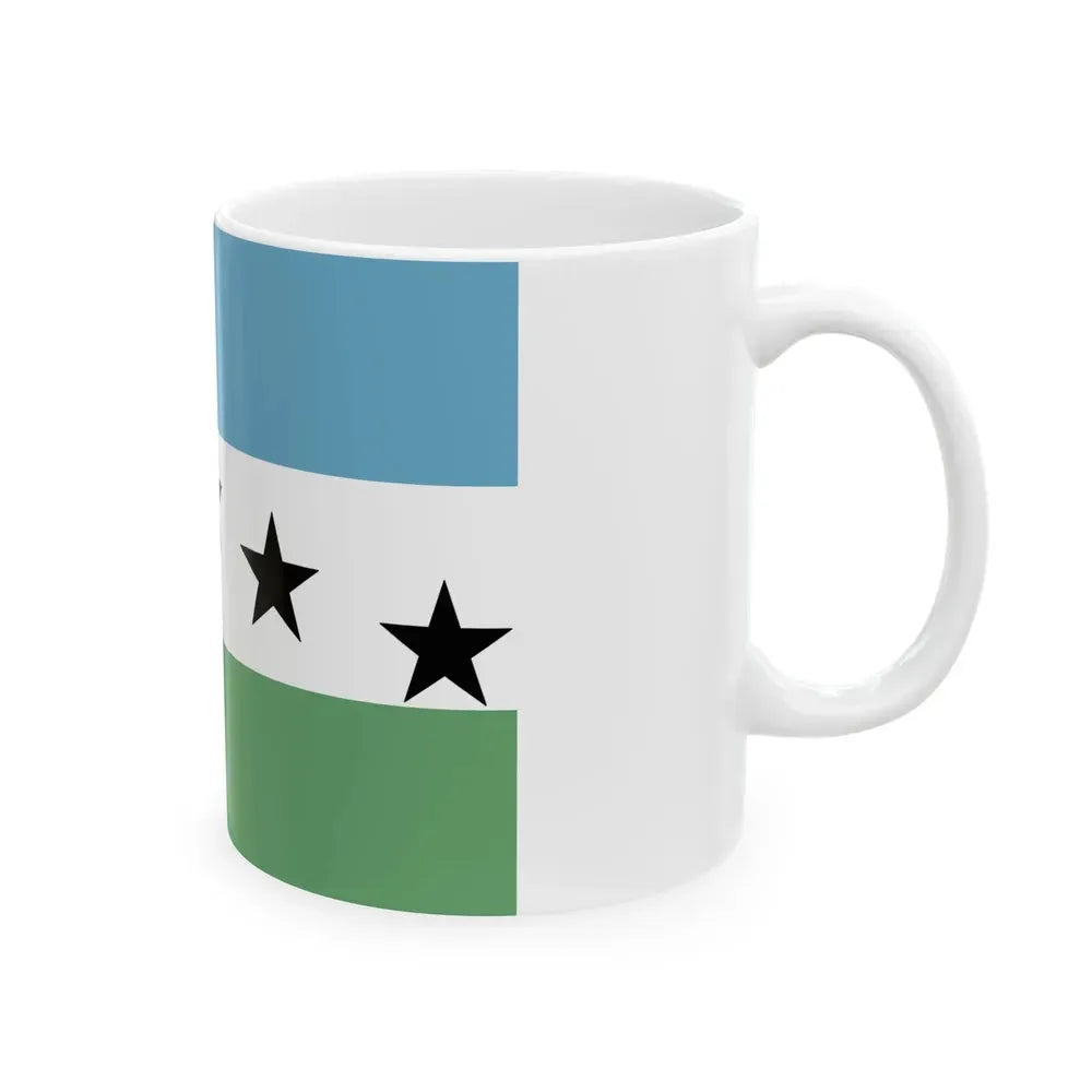 Flag of Firestone Colorado (United States) White Coffee Mug - Go Mug Yourself