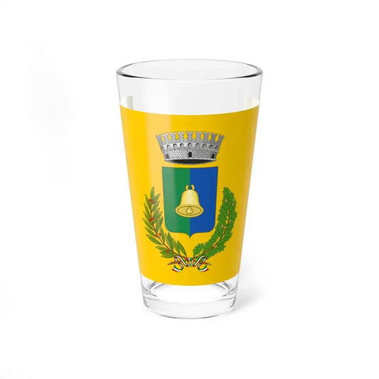 Flag of Fiscaglia (Italy) Pint Glass 16oz 16oz - Go Mug Yourself