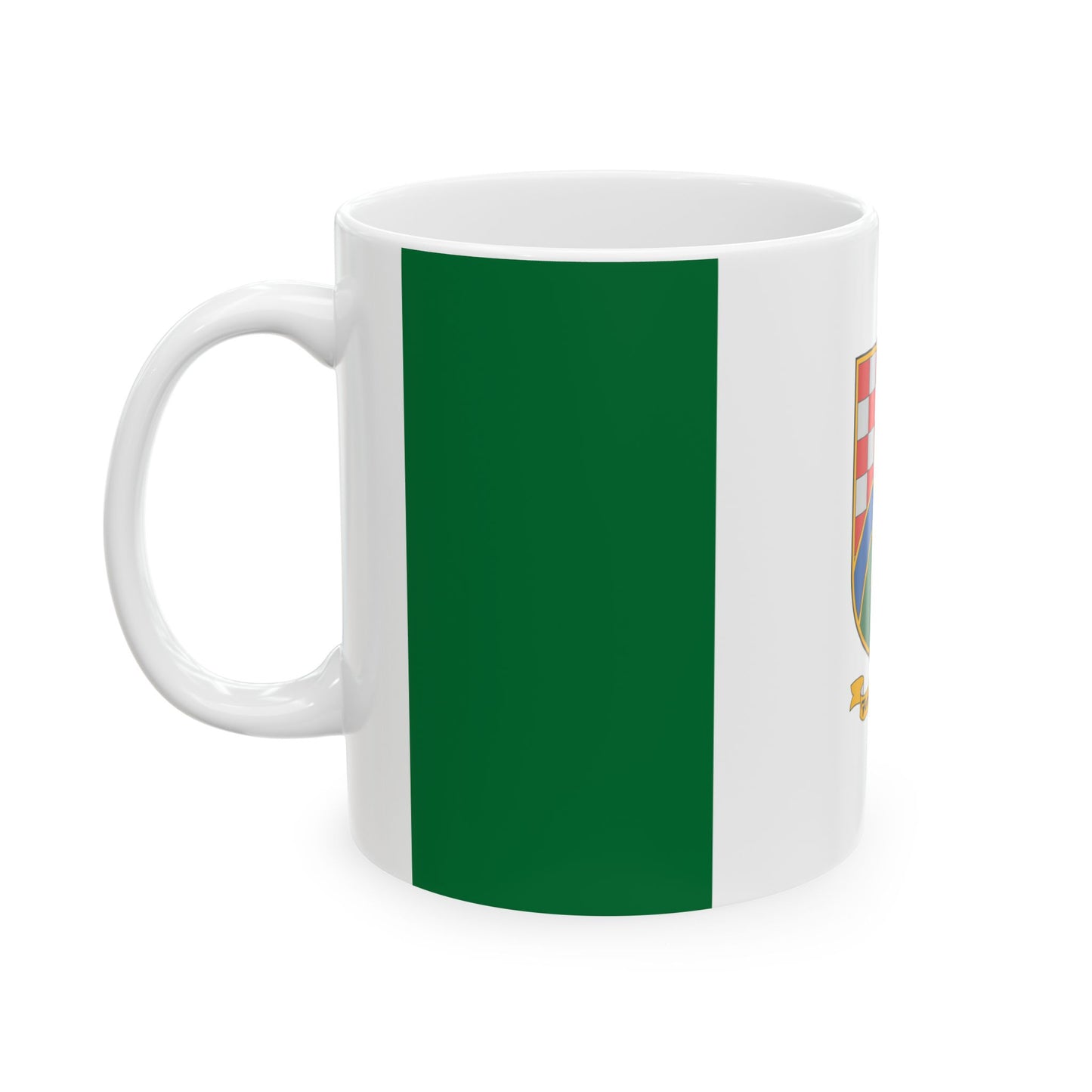 Flag of Fityehaz (Hungary) White Coffee Mug-Go Mug Yourself