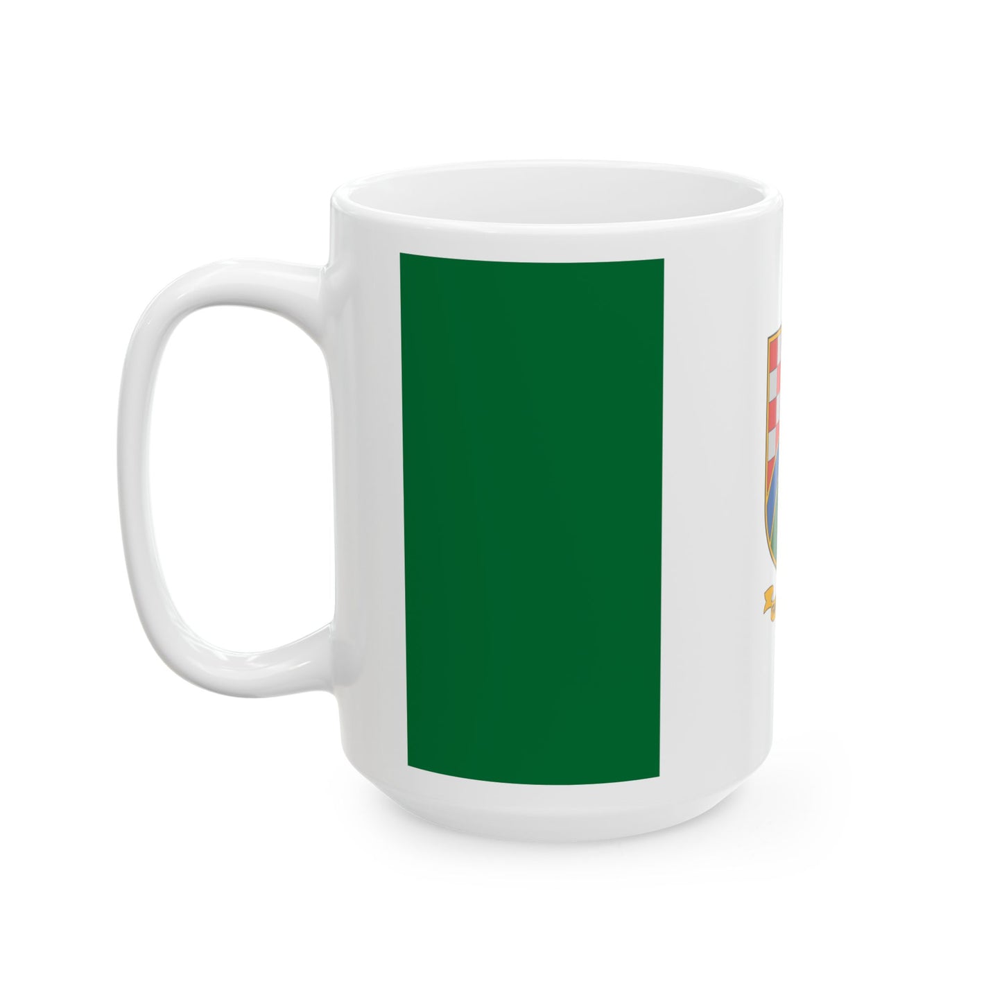 Flag of Fityehaz (Hungary) White Coffee Mug-Go Mug Yourself
