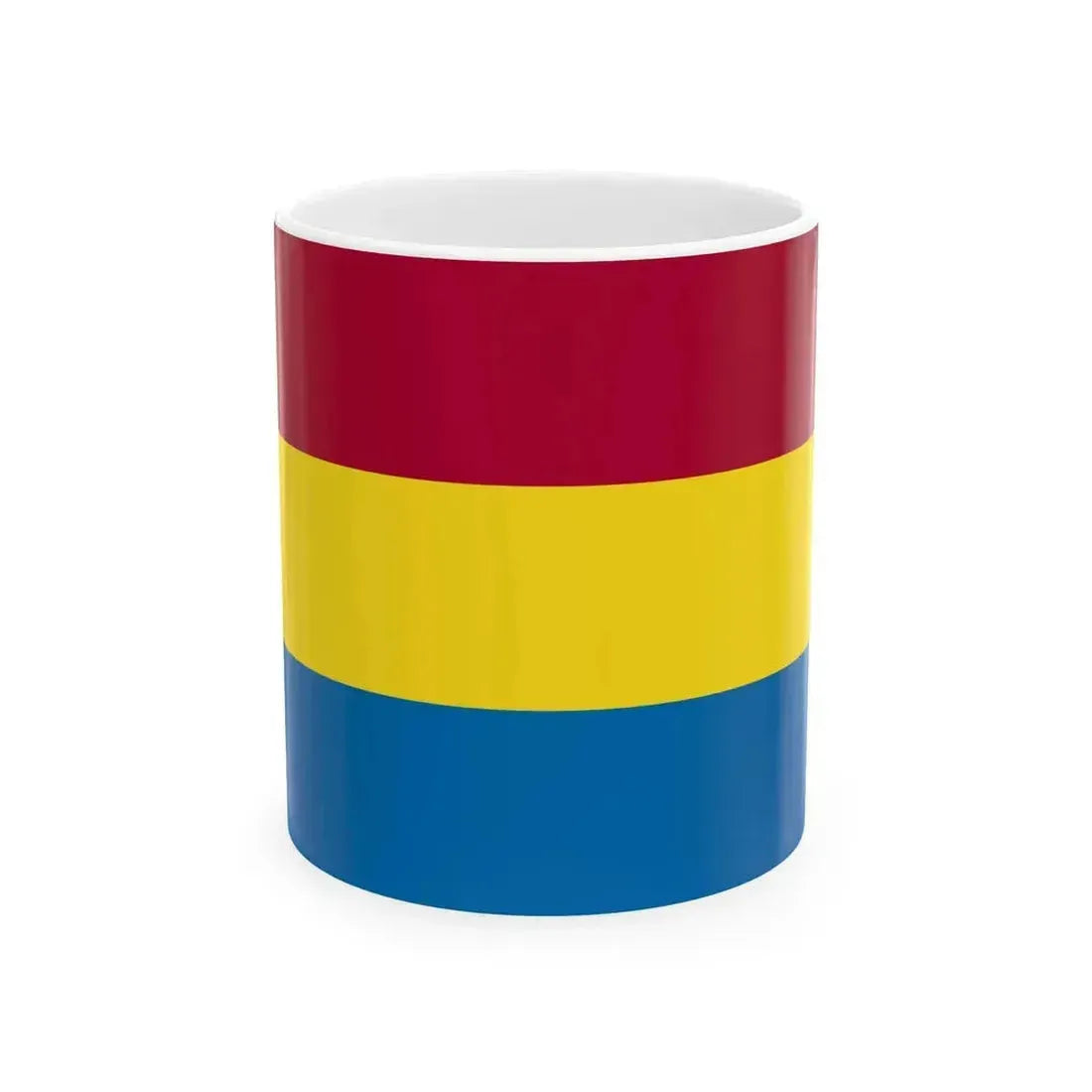 Flag of Fiume 1924-1945 (Italy) White Coffee Mug 11oz - Go Mug Yourself
