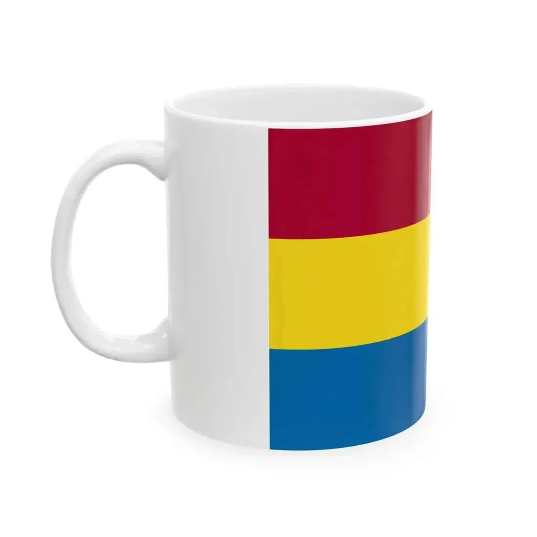Flag of Fiume 1924-1945 (Italy) White Coffee Mug - Go Mug Yourself