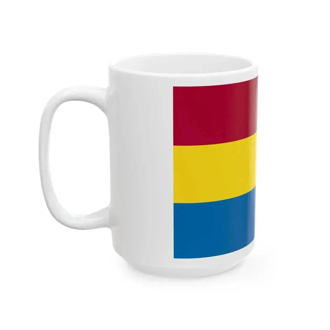 Flag of Fiume 1924-1945 (Italy) White Coffee Mug - Go Mug Yourself