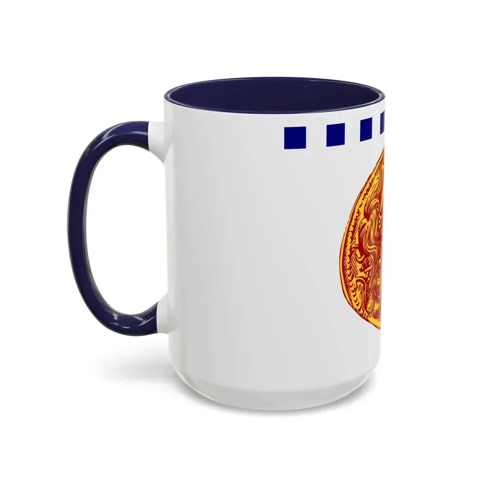 Flag of Flag of Thessaloniki Greece - Accent Coffee Mug - Go Mug Yourself