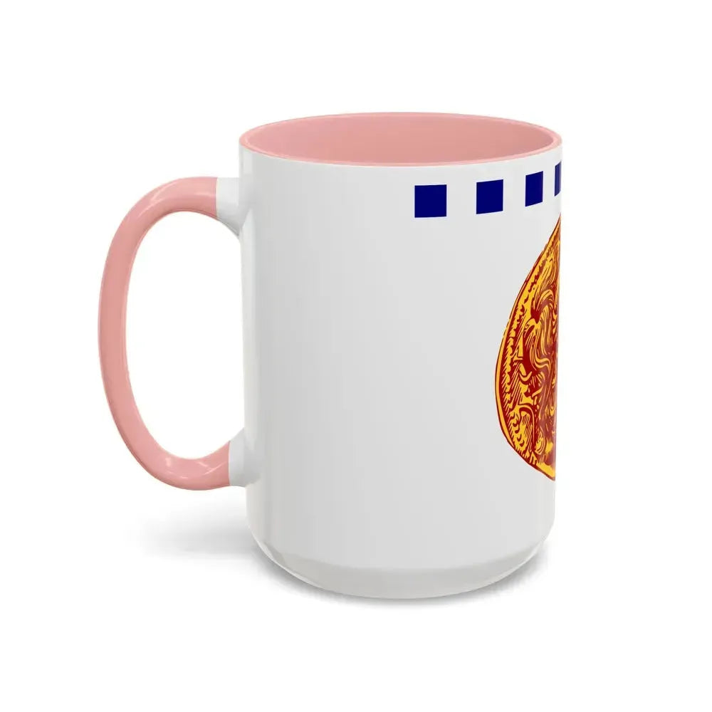 Flag of Flag of Thessaloniki Greece - Accent Coffee Mug - Go Mug Yourself